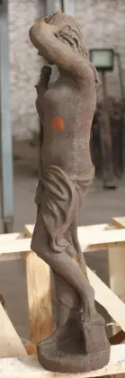 cast iron figure garden ornaments