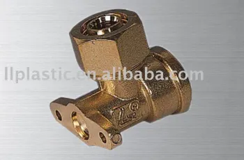 brass fitting female seated elbow