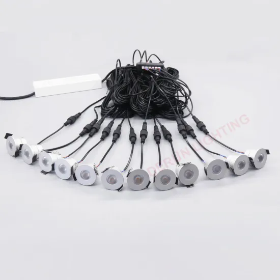 Waterproof IP65 DC12V Dimmable Mini LED Spotlights 3W - Ideal for Terrace Lighting