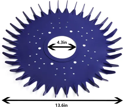 Replacement Finned Seal and Skirt for Zo-DAIC Baracuda G2, G3, G4 Pool Cleaners