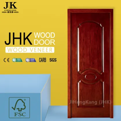JHK-Chinese Mahogany Veneer Plywood Doors