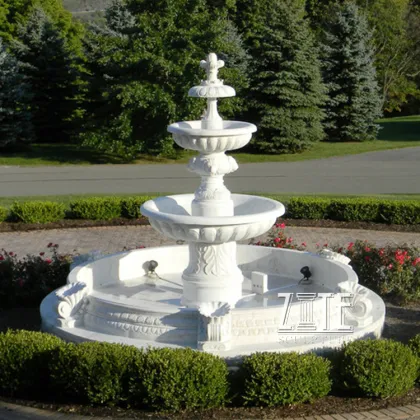 Garden Decoration grand marble fountains