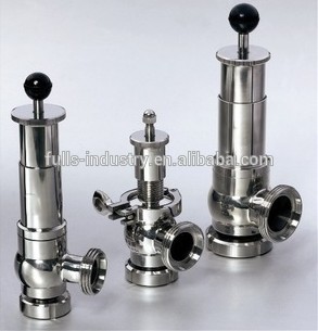 Sanitary stainless steel safety valve(relief valve, valve)