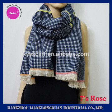 100% acrylic new fashion style shawl scarf wholesale