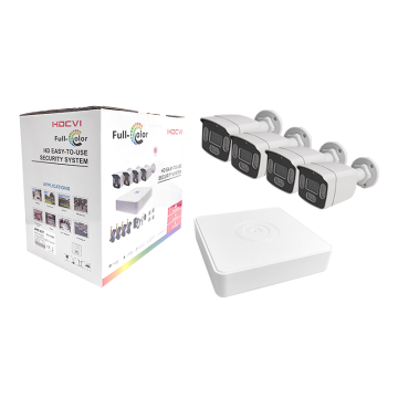 2MP Full Color Audio Wide Angle Night Vision Waterproof CCTV Camera