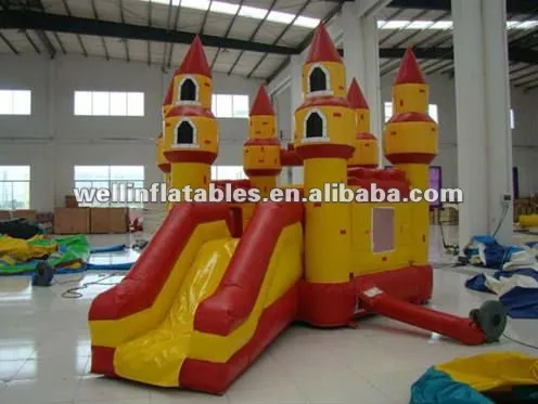 2013 newest China inflatable combo for kids / inflatable slide combo