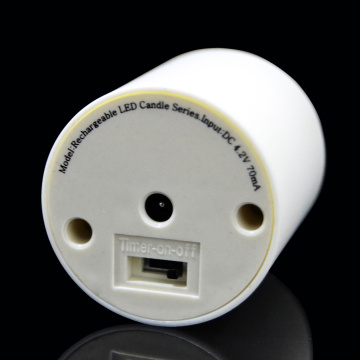 Controle remoto LED LED Velas de luz de chá recarregáveis