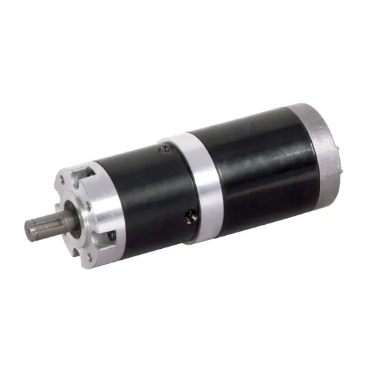 Customized High Efficiency Planetary Geared 35W 12V Low Noise Brushed Tubular Total Enclosed DC Gear Motor 56JX200K/60ZY95