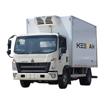  HOWO Sinotruk 4x2 Refrigerator Van Truck - Euro2/3/4/5, Diesel, LHD/RHD, Cheap Price