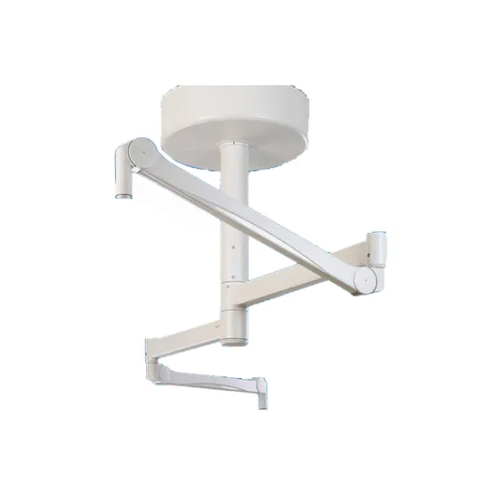 Veterinary surgical light mechanical arm