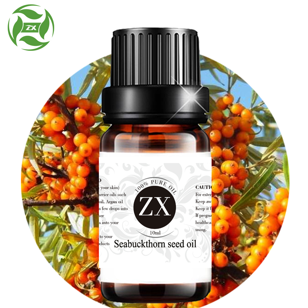 Customize Label Package 100% Pure Wild Seabuckthorn Seed Oil Natural Unrefined OEM China Manufacturer Supplier