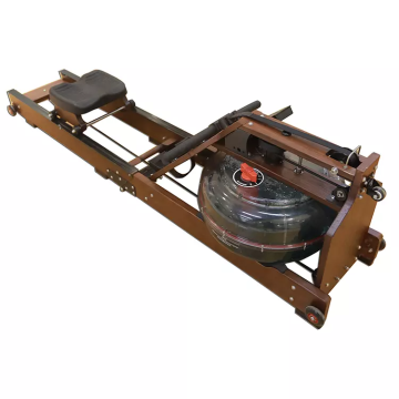 Gym Commercial Foldable Wooden Water Resistance Rowing Machine