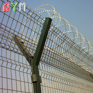 Clôture de clôture de la clôture aéroport clôture de prison en fil de fer