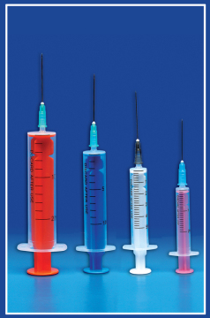 Disposable Syringe Two Parts