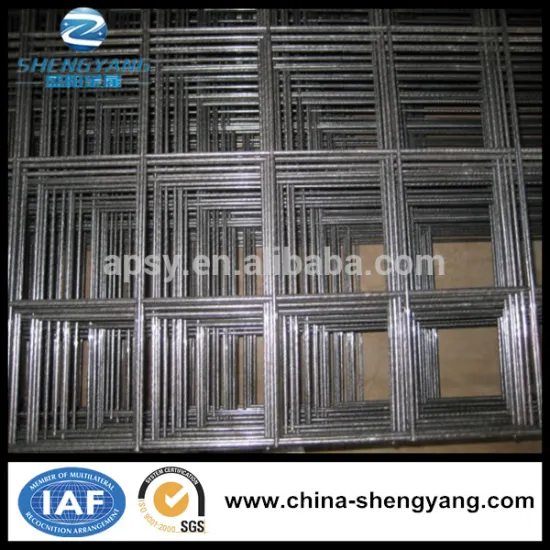 Stainless steel welded wire mesh panels for construction