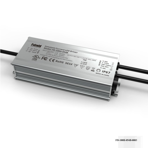 100W Linear High Bay Luminaire IP Rated Driver