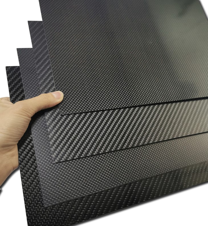 3K Gerçek Karbon Fiber Levha Panel Levhalar