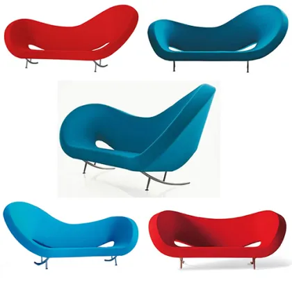 Stainless Steel Loveseat Victoria And Albert Sofa