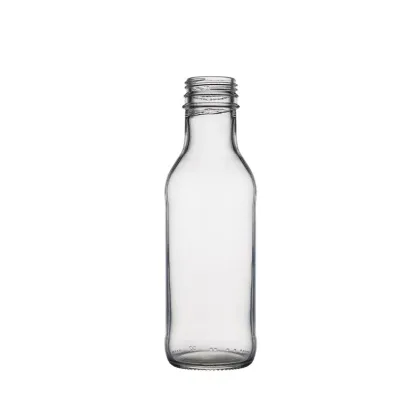 375ml Hot Sauce Glass Bottle