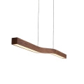 Led Wooden Industrial Hanging Lamp Wood Pendant Light