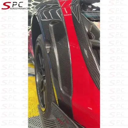 SPC Carbon Fiber Front Bumper Kit for Porsche Taycan 4S Aerokit