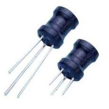 Drum core power inductor for LED light and small electric appliance