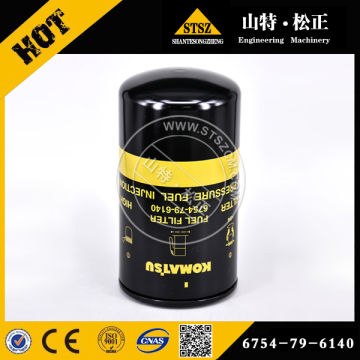 Cartucho de filtro de combustível 6754-79-6140 para Komatsu GD675-3E0