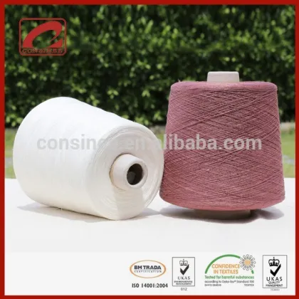 Linen viscose blend yarn with 34% Rayon Viscose 66% Linen yarn