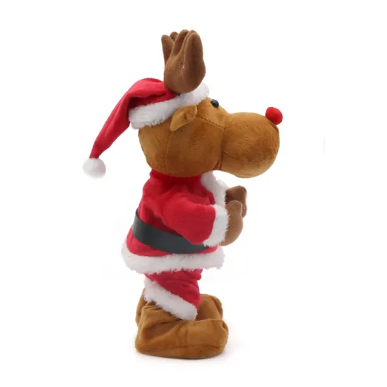 30CM ROCKING REINDEER XMAS DECORATION