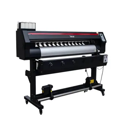 Eco solvent printer single dx7 head Locor easyjet 1602 large scale digital printer machine free shipping Chinese flex plotter