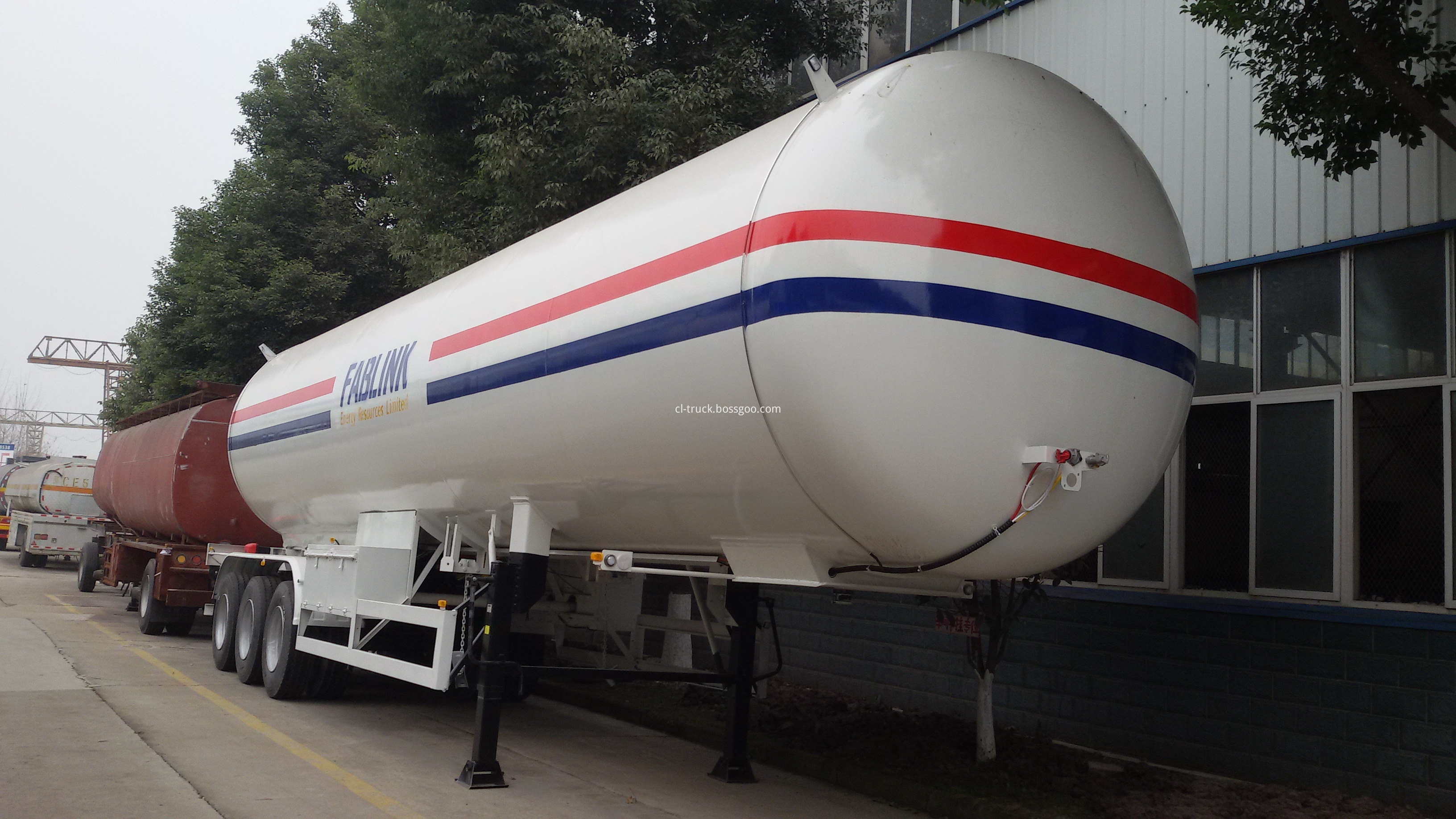 LPG Gas Tank Truck