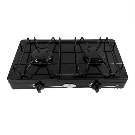 Portable Propane BBQ Grill: 2 Burner Gas Stove Estufa Portatil