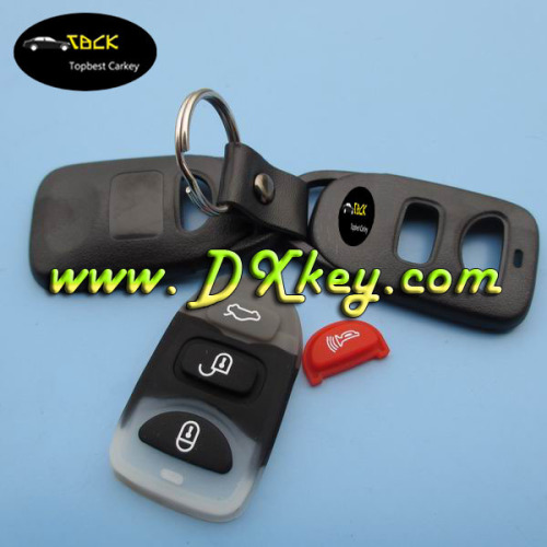 key for hyundai tucson 2+1 buttons remote key case hyundai remote key case