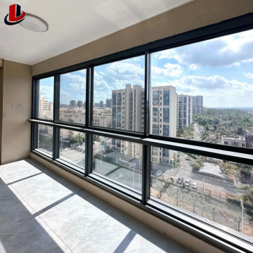 Aluminum Alloy Sliding Window with Screen and Handrail