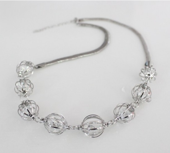 Chain Zircon Necklace Trendy Jewelry