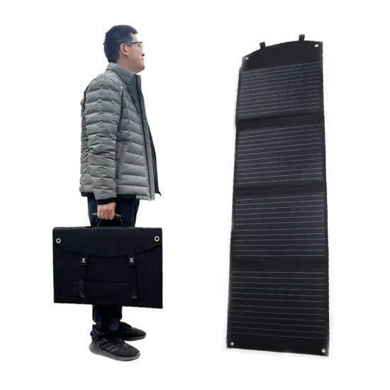 120W 12V Mono Foldable Portable Solar Panel Charger Power Bank