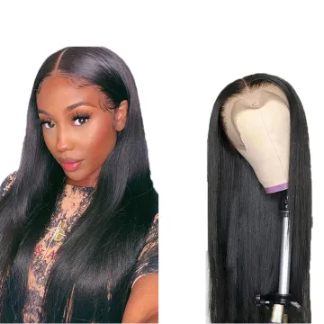 Wholesale Curly Human Hair Lace Front Wigs Top Quality Double Drawn Human Remy Hair Transparent Hd Closure Clear Full Lace Wig