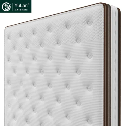 High-End Customizable Luxury Pressure Relief Euro Top Mattress
