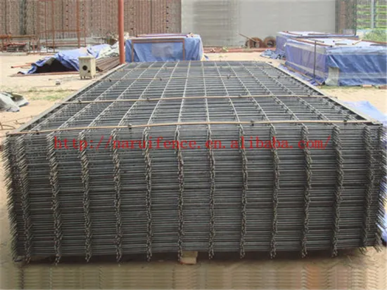 Wanlida electro & hot-dipped GI welded mesh panel