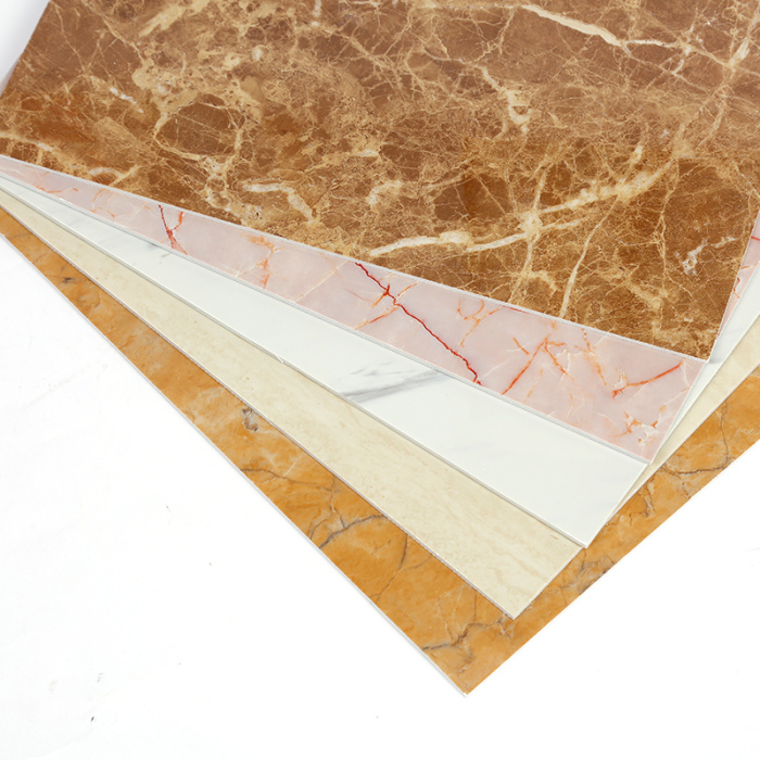 Nhà sản xuất tấm đá cẩm thạch tấm ốp tường Pvc 1220X2800mm 3Mm