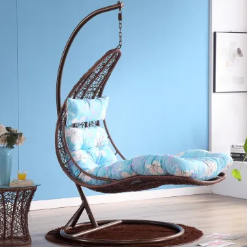 HHQQ-09 Hot Sale Garden Swinging Chairs: Hanging Egg Swing Chair for Patio