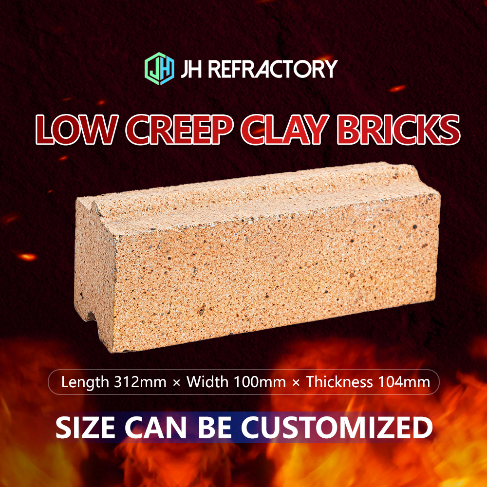 Low creep clay bricks Fire escape wall bricks size