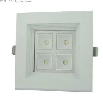4*1watt LED grid luminaure