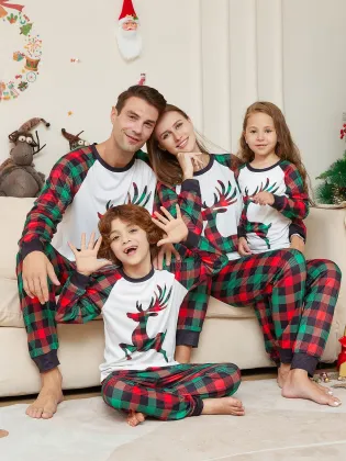 2023 Custom Print Christmas Pajamas - Family Matching Pyjamas Sets
