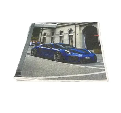 high quality Digital printing technology folded Napkin