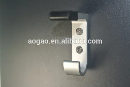 aluminum toilet cubicle hardware coat hook