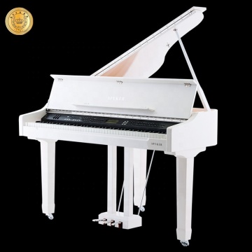 Grand Digital Piano HD-W100 Professional White Glossy Silent System
