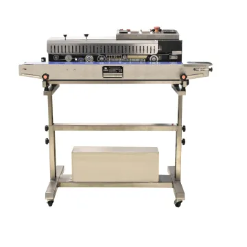 Vertical vacuum Nitrogen sealing machine with solid ink