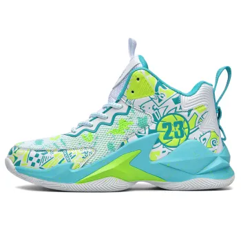 Practical High-Top Basketball Sneakers for 15-Year-Old Boys