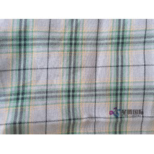 Cotton Yarn Dyed Plain Woven Fabric